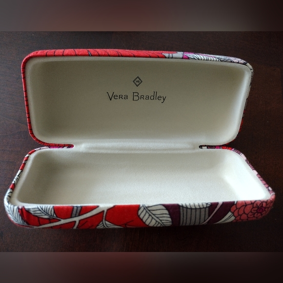 Vera Bradley set of Bohemian Blooms satchel and glasses case Retired Vintage - Picture 9 of 9